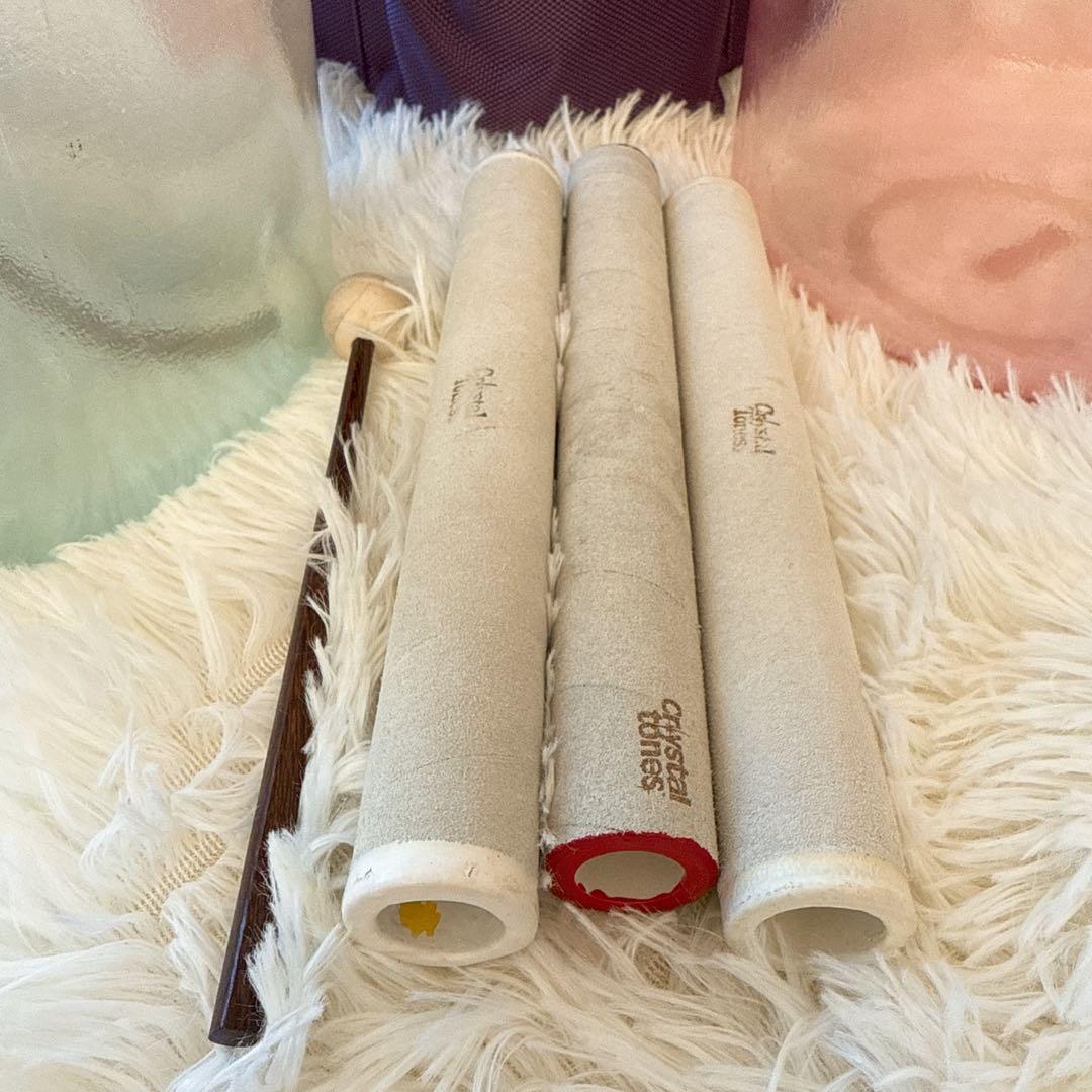 クリスタルボウル　Crystal tones セット