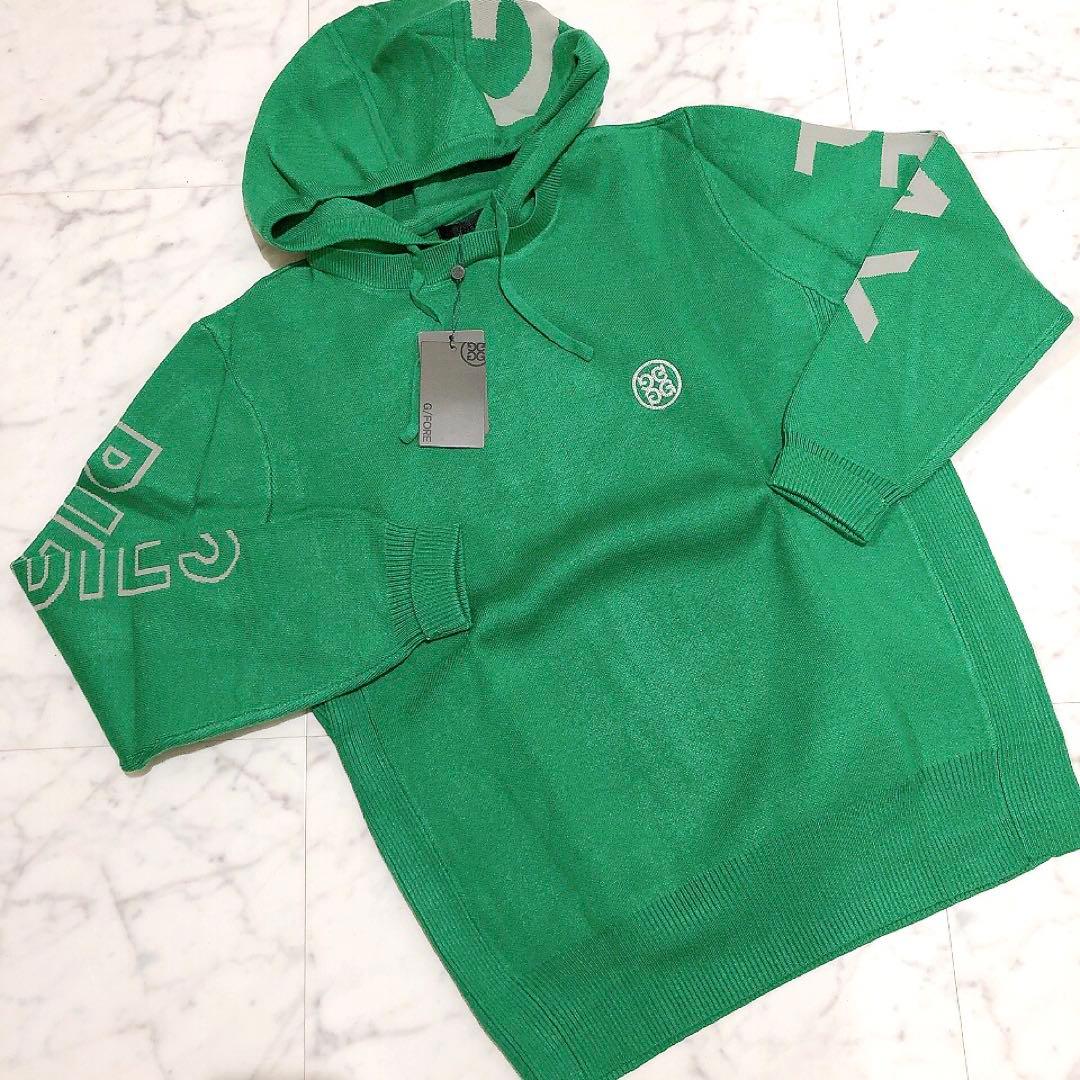 新品未使用 ゴルフ G/FORE ジーフォア メンズ セーター 長袖 パーカー