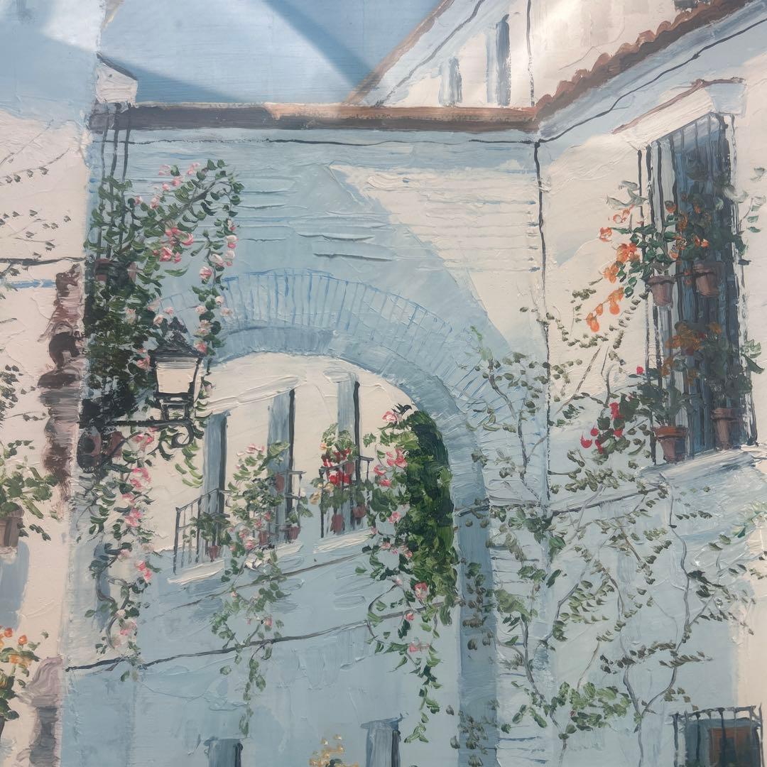 森下一夫　油絵　コルドバ　油彩　F8