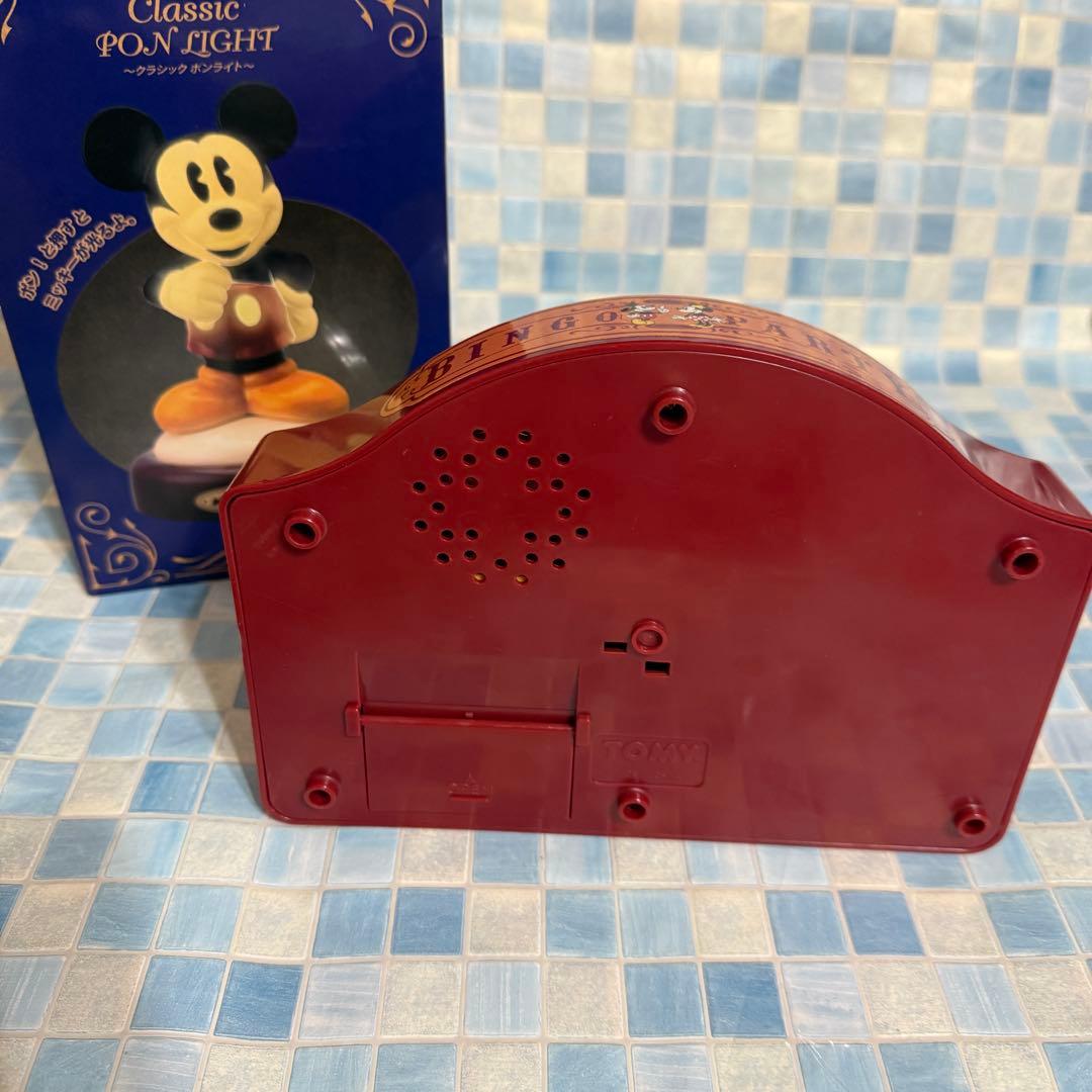 ディズニー　ミッキーマウス　ビンゴゲーム　タッチライト　2点セット