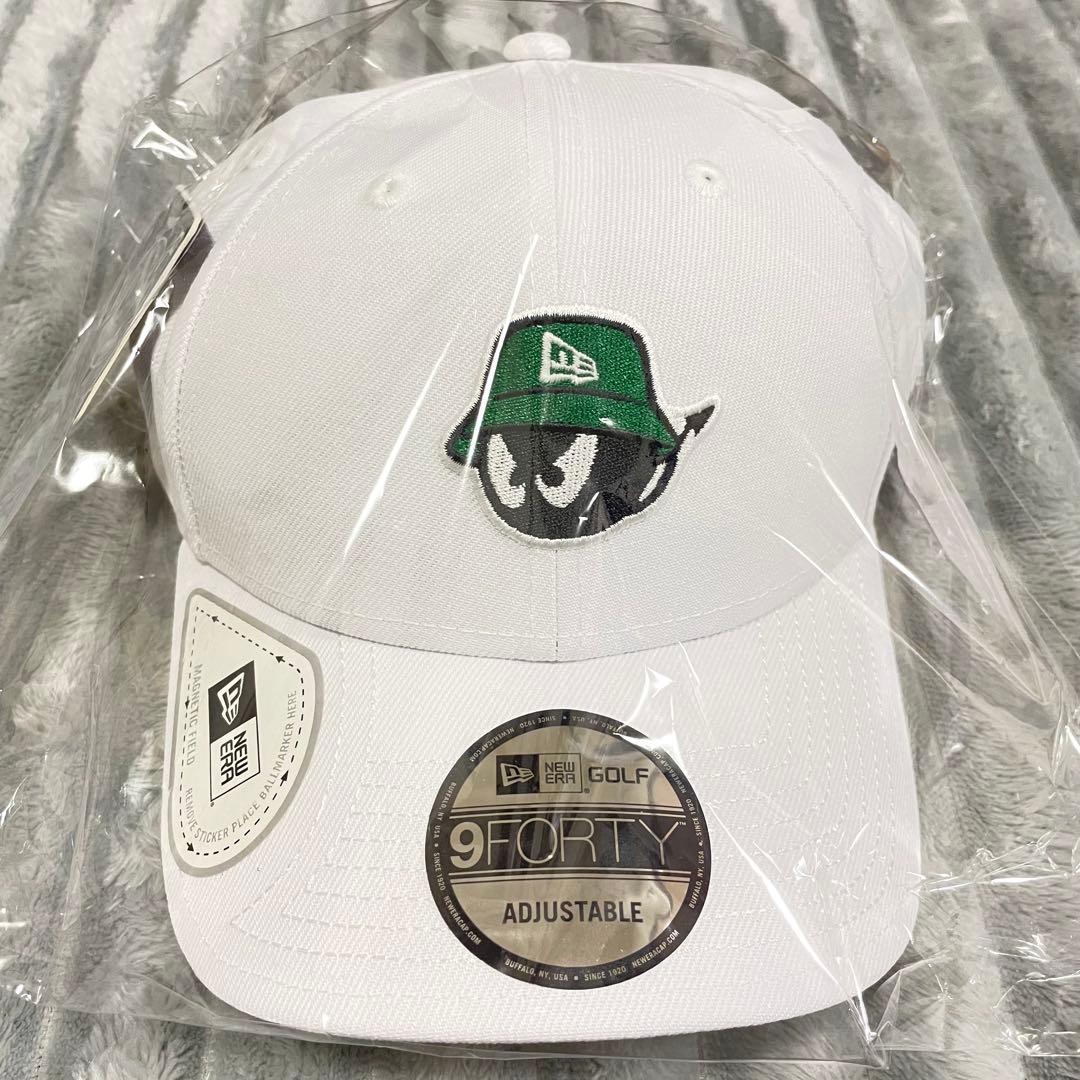 【新品未使用】NewEra WAAC コラボ　ホワイト キャップ マーカー付