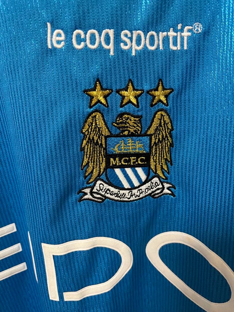 ルコック マンチェスターシティー ユニフォーム ハーランド イギリス製