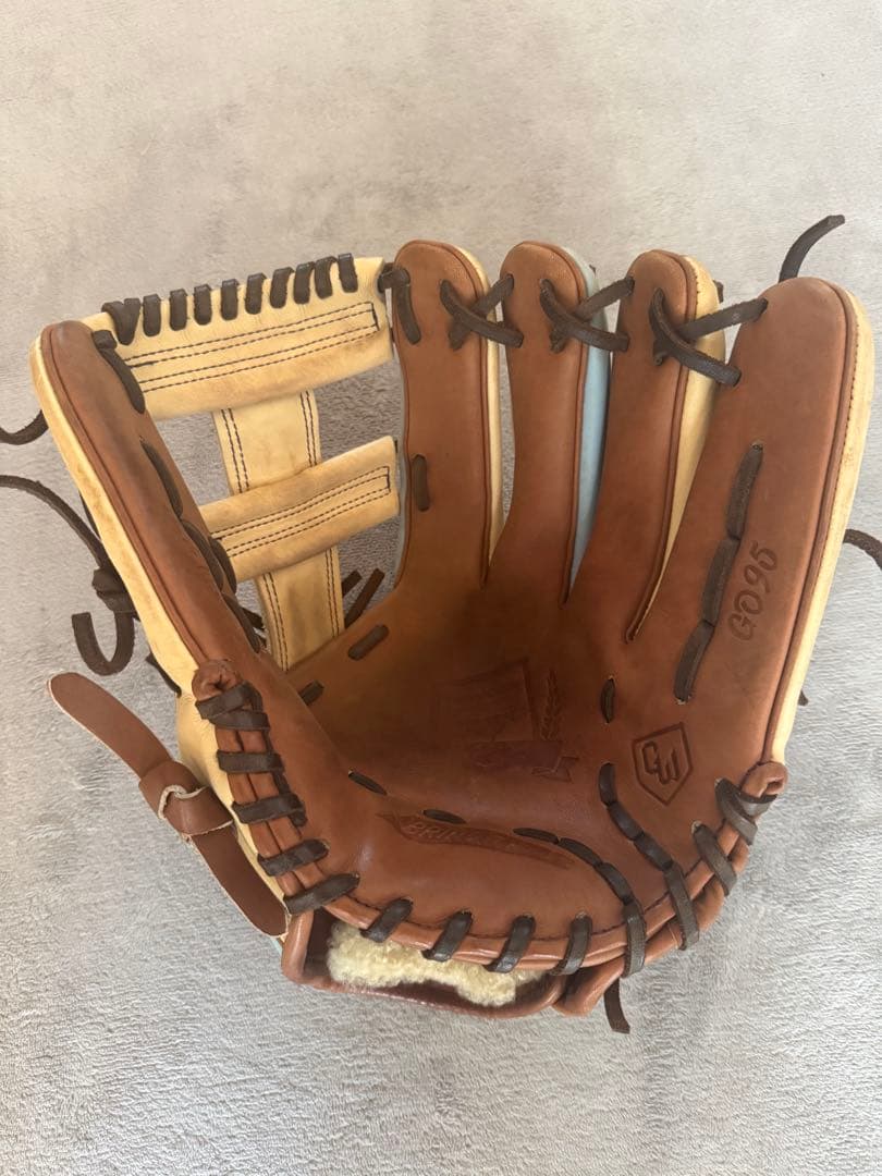 グラブワークス内野手用 特注カラー