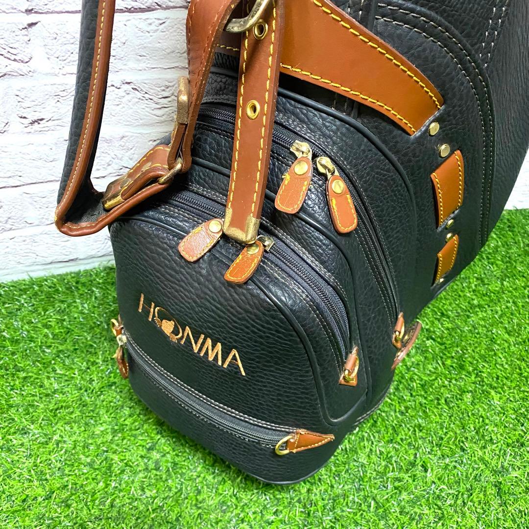 HONMA ホンマ ヘリテイジ ブラック キャディバッグ ゴルフバッグ