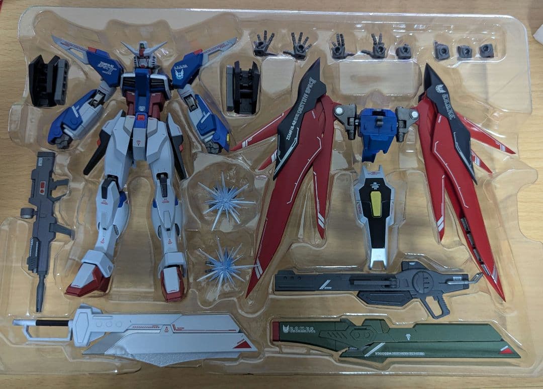 メタルロボット魂　デスティニーガンダムSPEC II 光の翼エフェクトセット