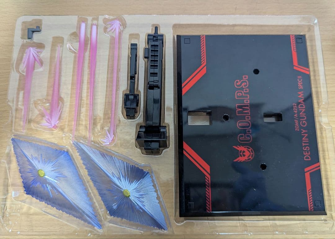 メタルロボット魂　デスティニーガンダムSPEC II 光の翼エフェクトセット