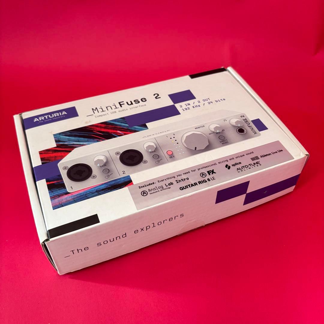 ARTURIA MiniFuse 2 オーディオインターフェース