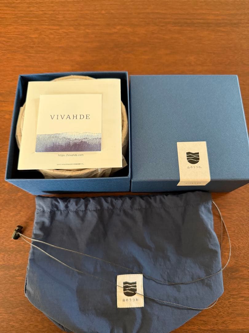 山のうつわ ナチュラル VIVAHDE 専用スタッフバッグL セット