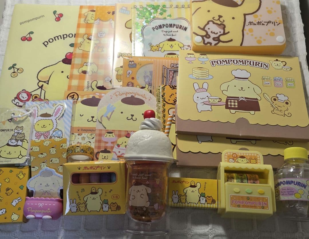 ポムポムプリン マスキングテープ レターセット ふせん まとめ売り