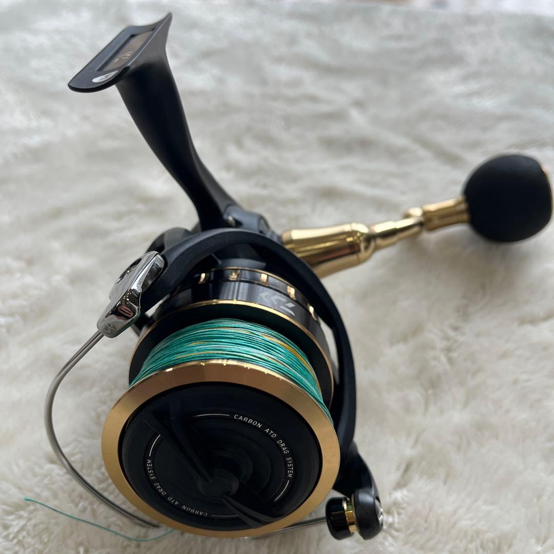 スピンニングリール、ダイワBGSW6000D-Hモデル:PEライン4号