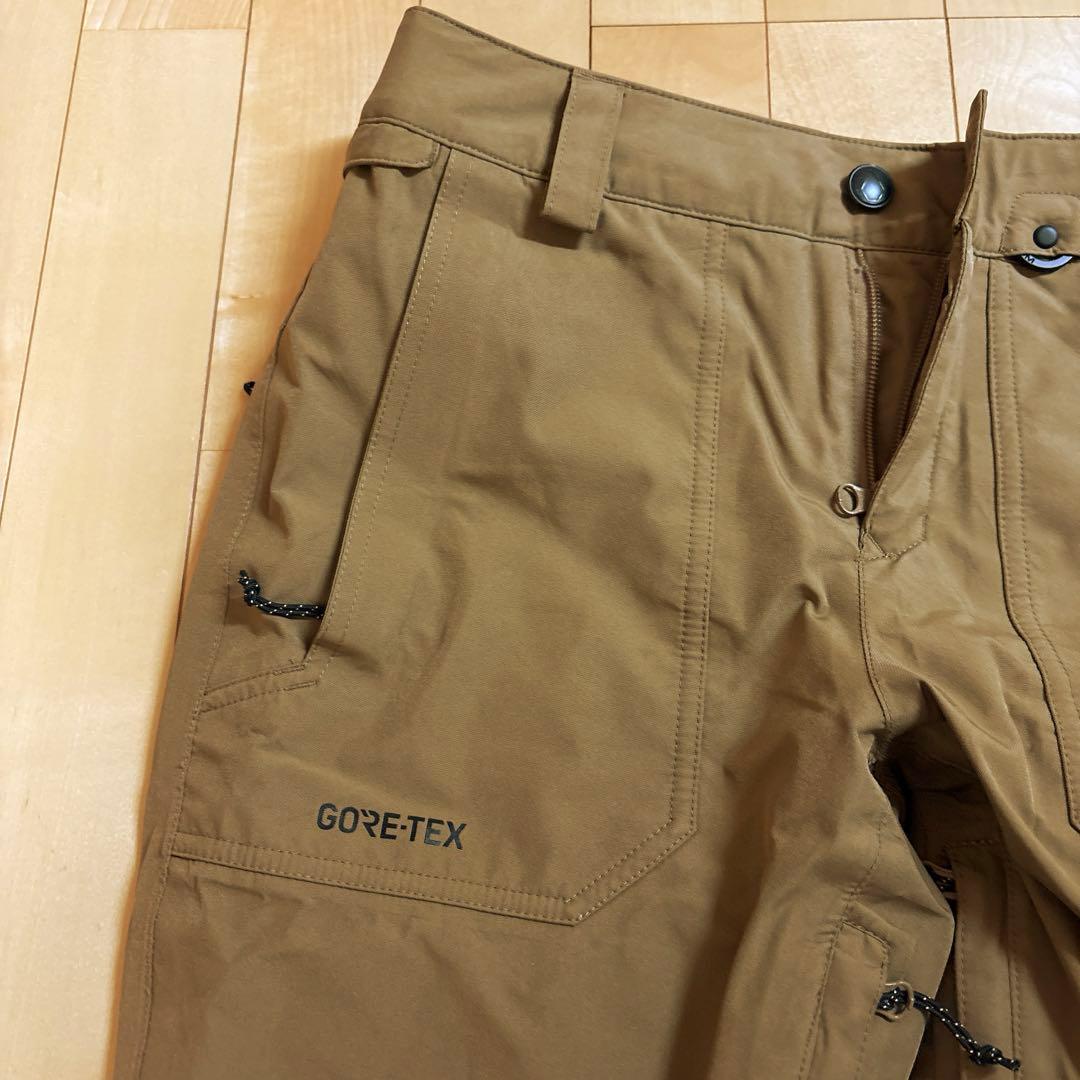 VOLCOM GORE-TEXスノーボードパンツ レディース ベージュ　Sサイズ