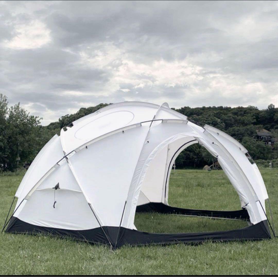 【大幅値下げ】groundcover ドーム型テント ホワイト/ブラック