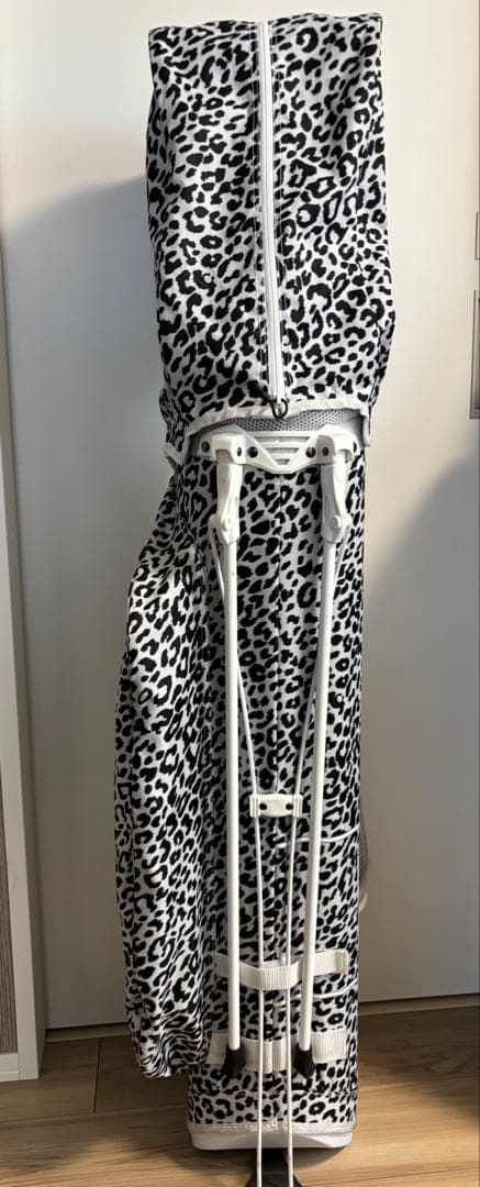 NEW BALANCE ヒョウ柄　キャディバッグ　ニューバランス　ゴルフ