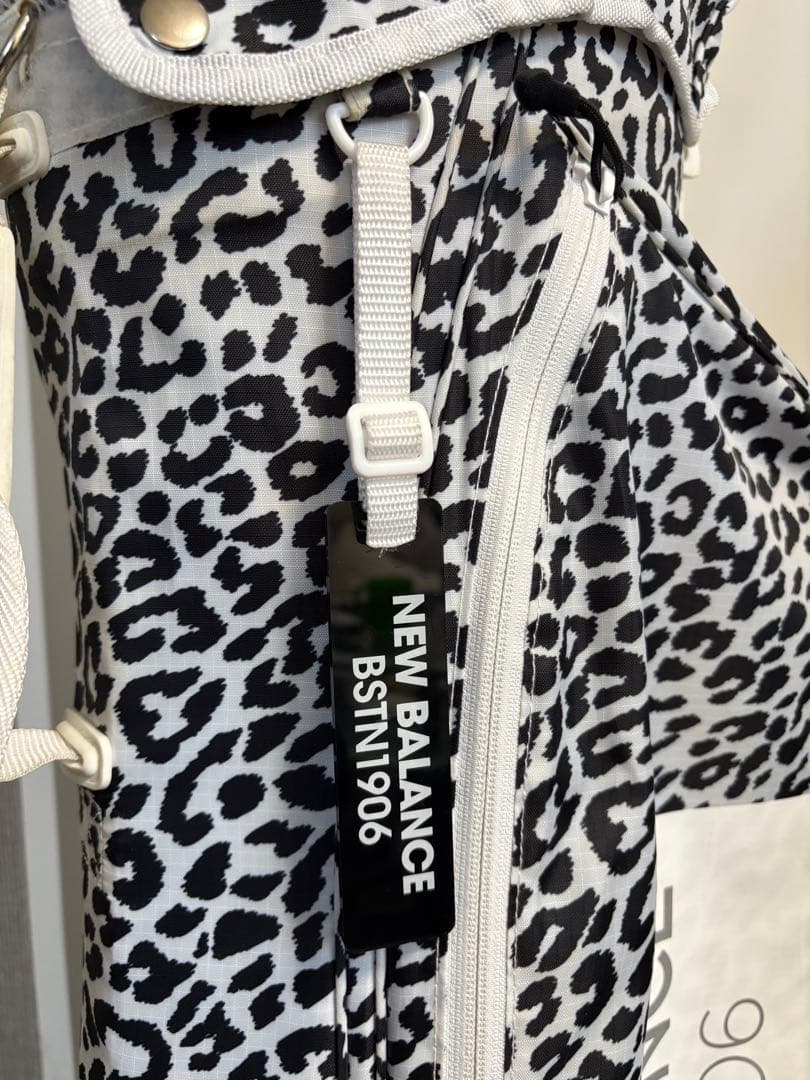 NEW BALANCE ヒョウ柄　キャディバッグ　ニューバランス　ゴルフ