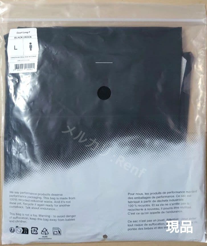 On Court Long-T テニス Men’s L Black 日本未発売