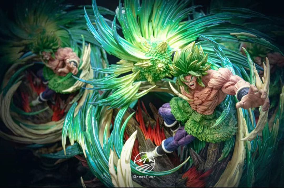 ドラゴンボール ブロリー ガレキ ガレージキット スタチュー X②①