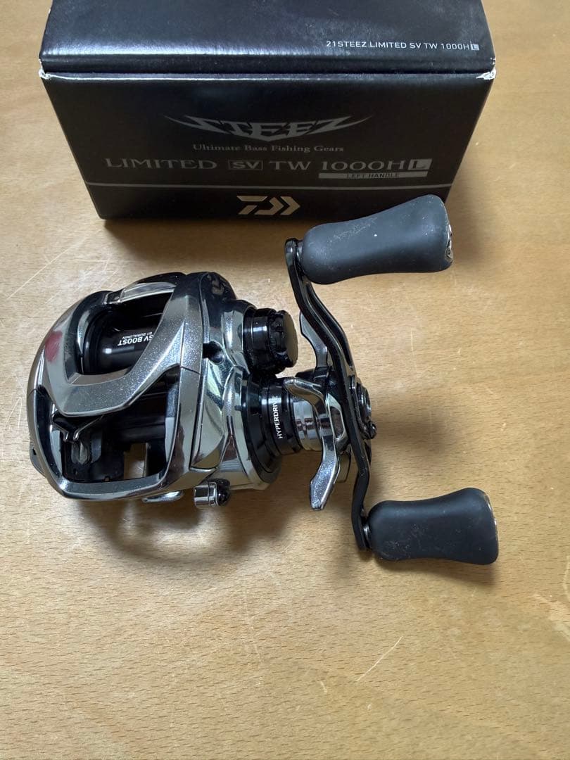 21スティーズリミテッドSV TW 1000H ベイトリール