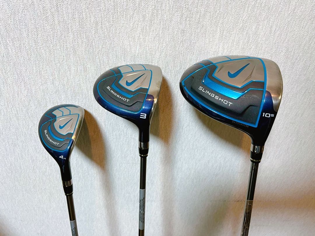 NIKEナイキ ゴルフクラブキャディバッグセット 初心者向け 未使用ボール24個