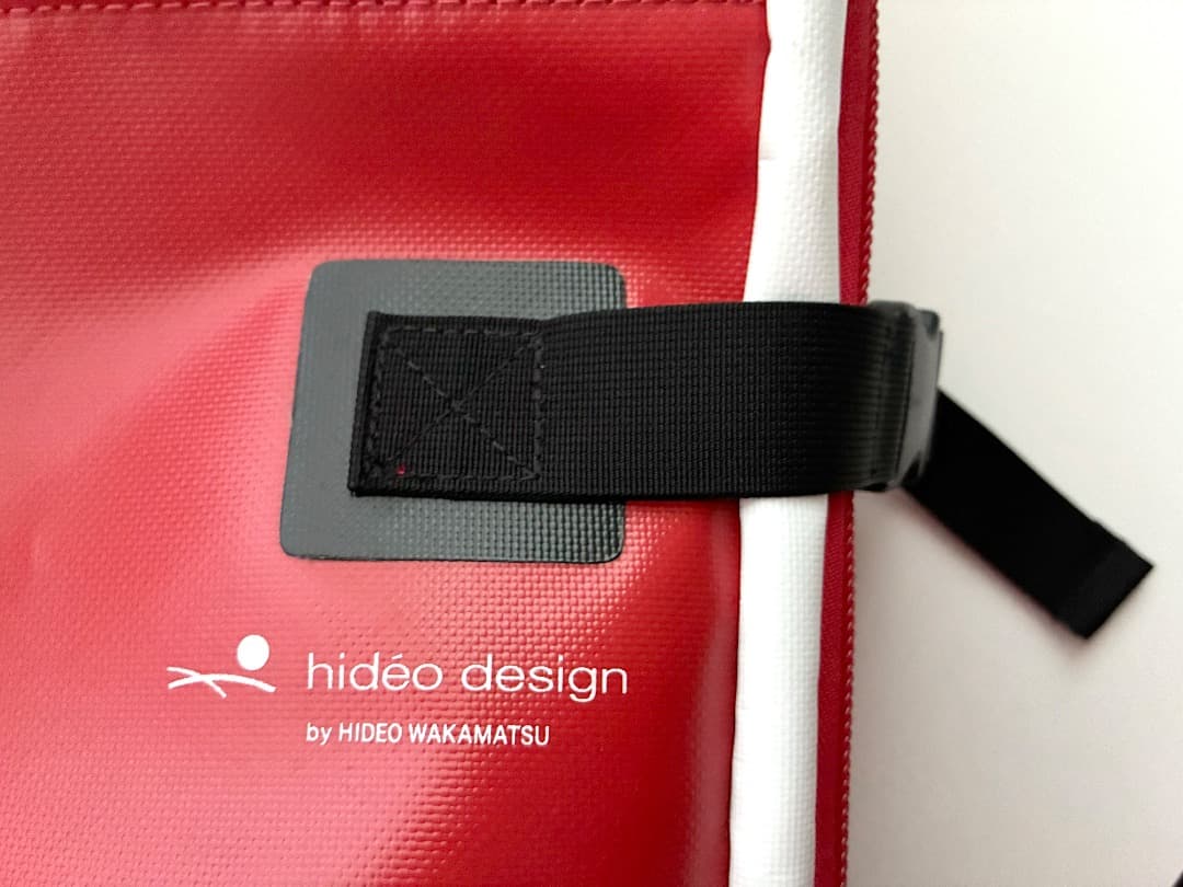 ヒデオ ワカマツTARPAULIN 30Lソフトスーツケース 赤