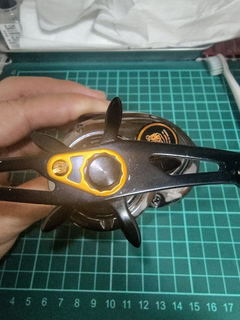 アブガルシア　ブラック10　左ハンドル