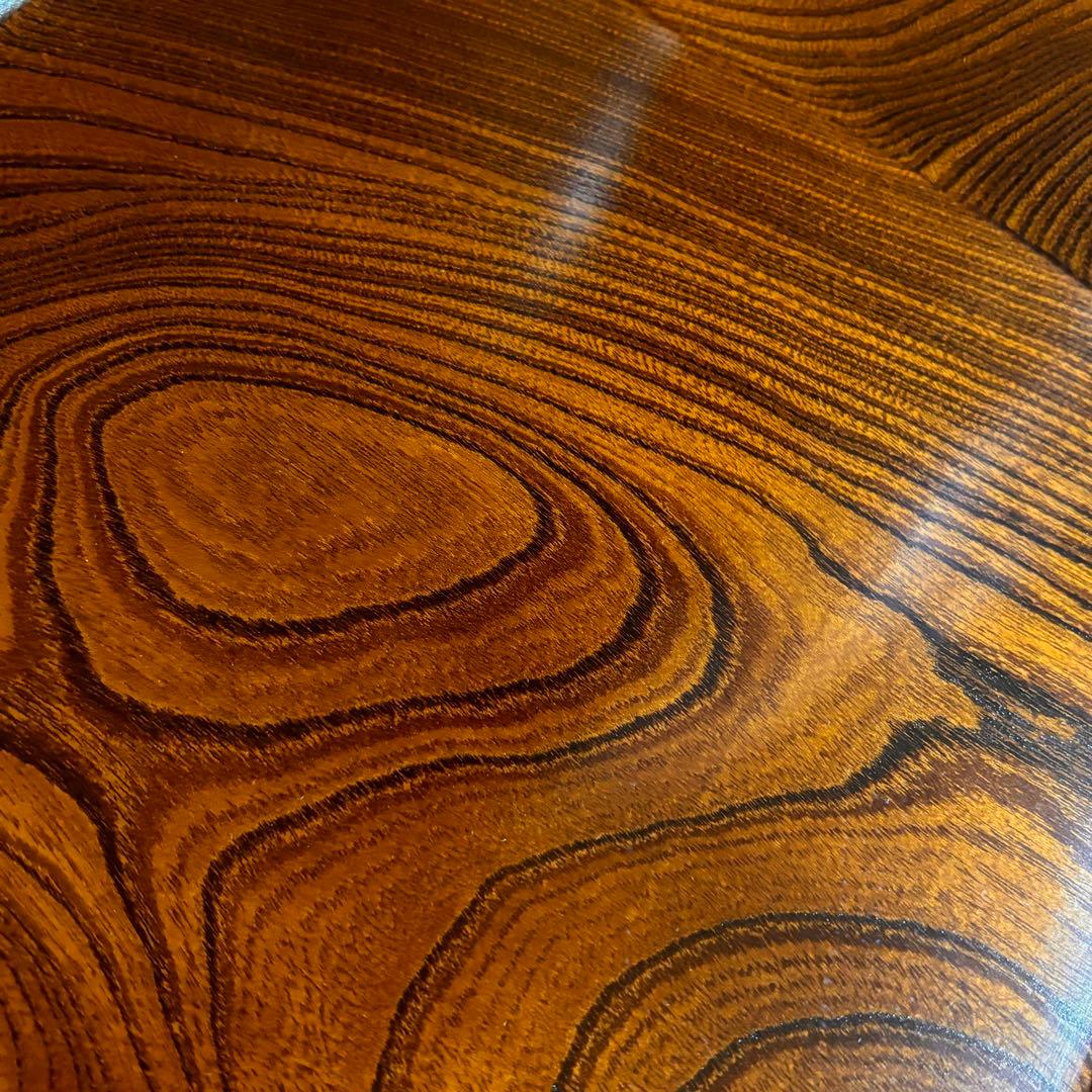 【未使用品】 塩地拭漆 盛り皿　盆