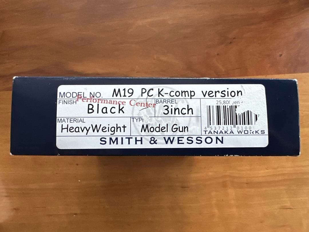 HeavyWeight モデルガン　S&W K-frame バージョン3