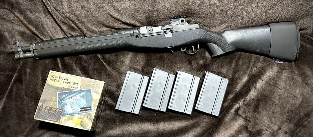 東京マルイ M14 SOCOM 軽量化カスタム 簡易プリコックFET組込