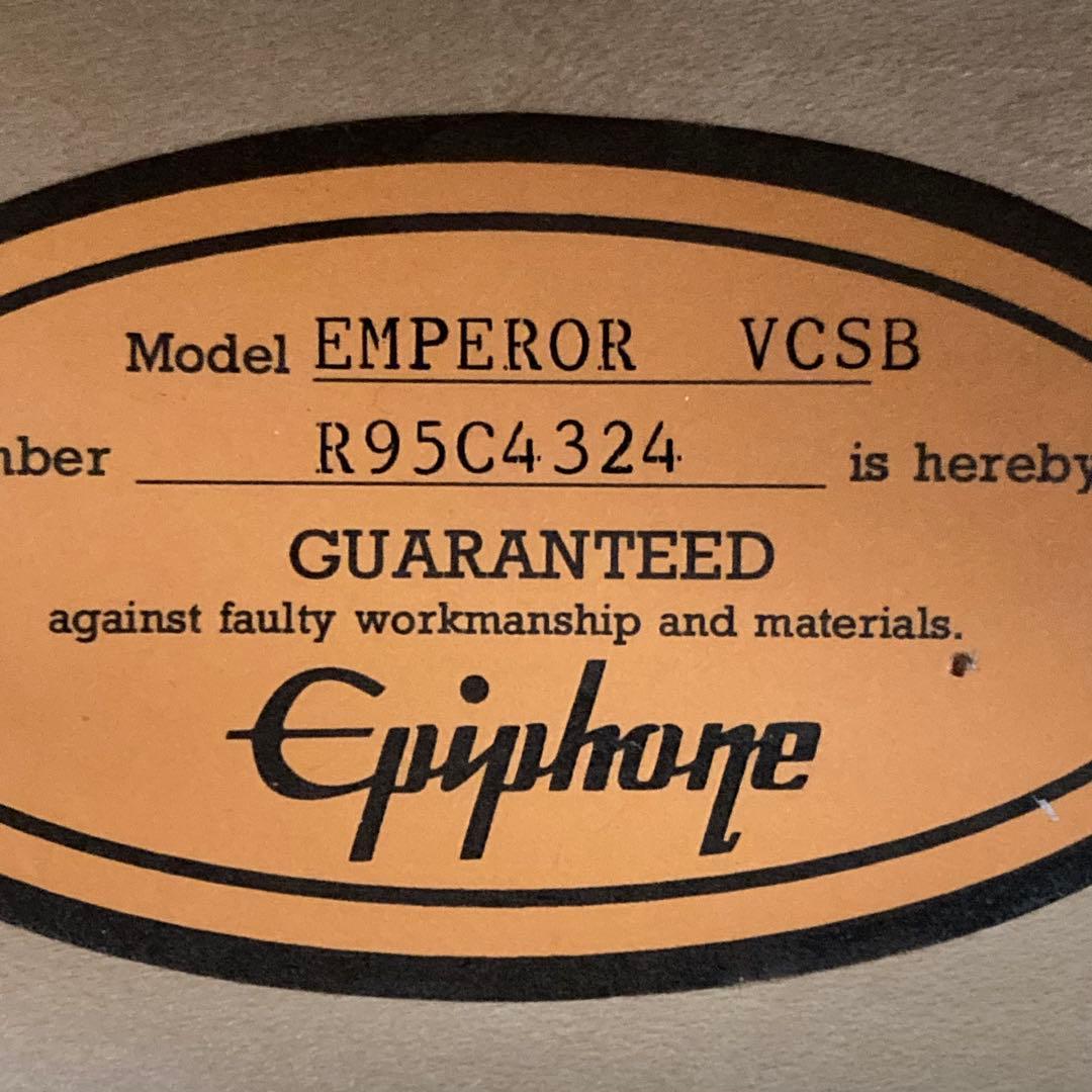 エピフォン エンペラー リ－ジェント1995年製 レア 希少