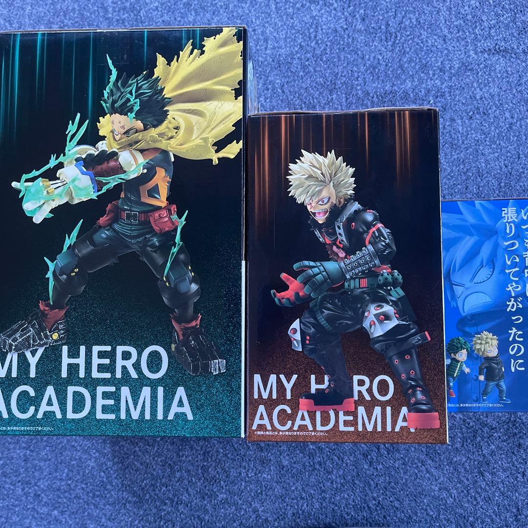 一番くじ　僕のヒーローアカデミア　更に向こうへ　出久　爆豪　3体セット