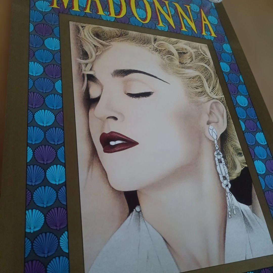MADONNA ポスター 1990 ワールドツアー オリジナル