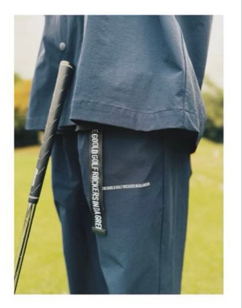 L 新品未使用 GOOLD GOLF ROCKERS GRAY セットアップ