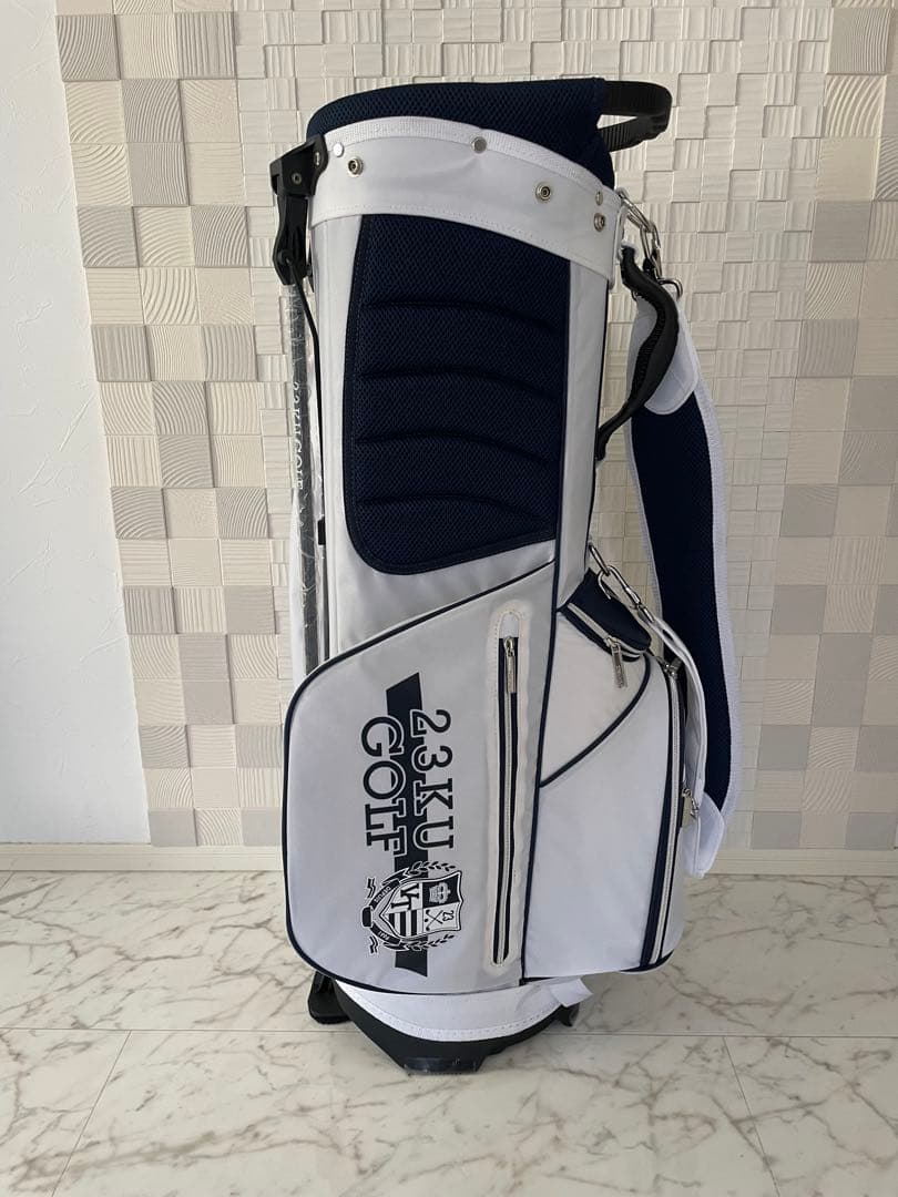 23KU GOLF キャディバッグ　セルフバック2点セット