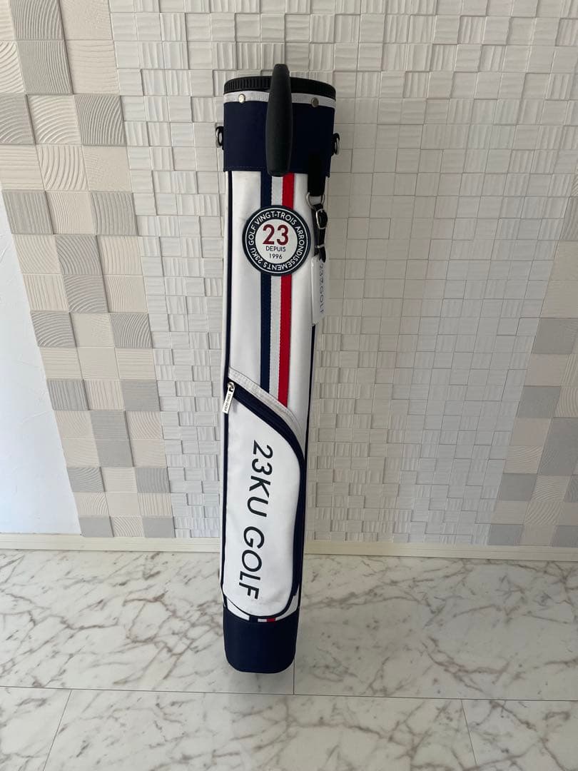 23KU GOLF キャディバッグ　セルフバック2点セット