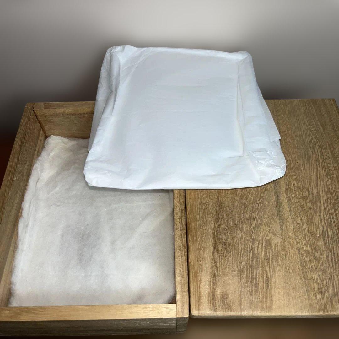 ⭕️赤間硯　名工　堀尾卓司　野面硯　共桐箱　女性好み作品　均整ある美品