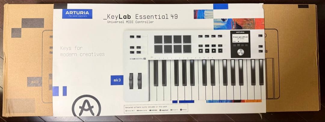 DTM・DAW ARTURIA KeyLab Essential 49 mk3
