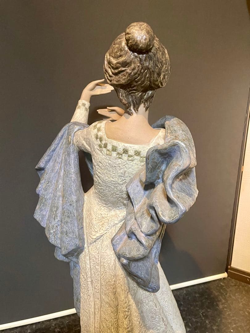 激レア LLADRO Lectra リヤドロ レクトラ 特大 陶器人形90cm