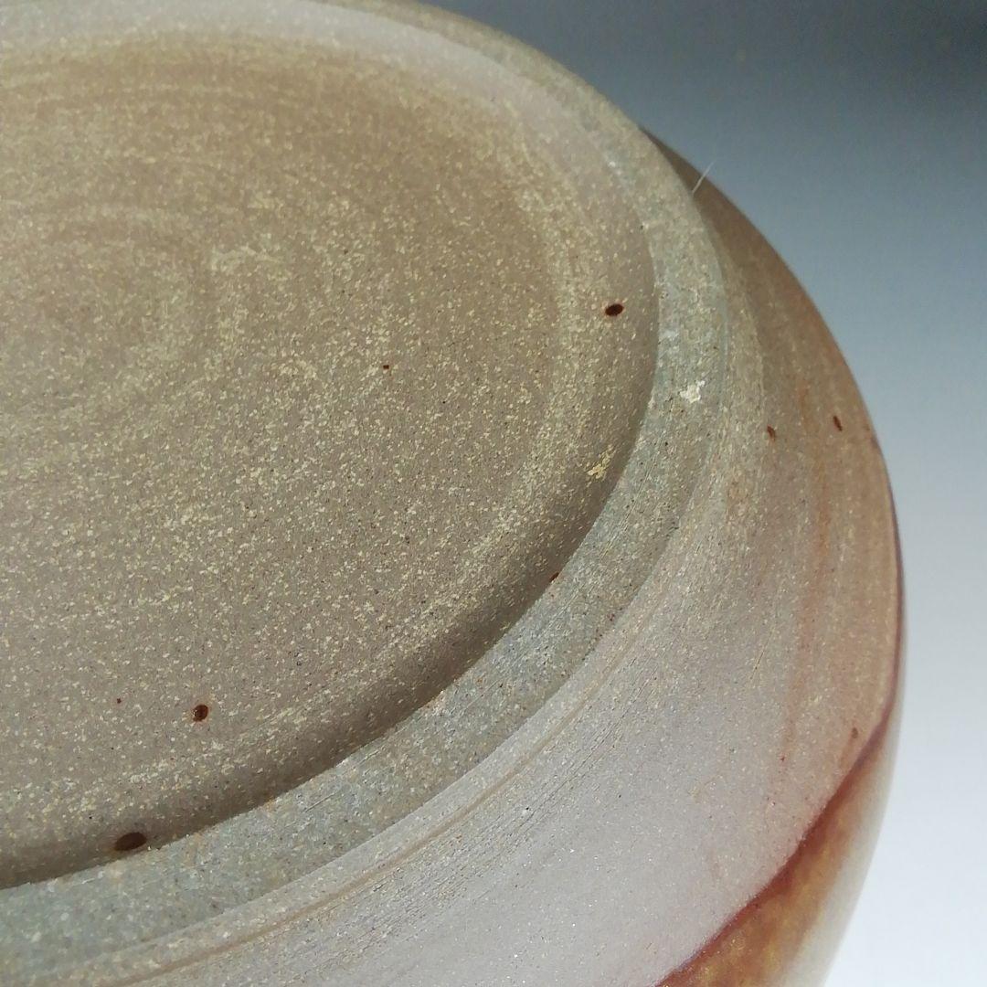 Ｗ６３　水指　『高取　水指』『笹山登古 作』　共箱　茶道具