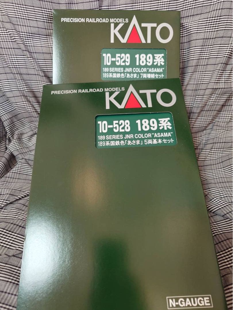 KATO 10-528 10-529 189系国鉄色あさま基本＋増結セット