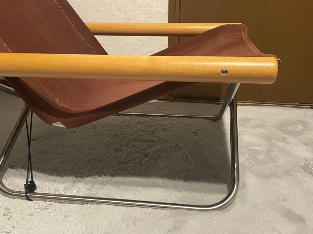 ニーチェアX ナチュラル タグ無し Nychair 折りたたみ椅子 ①
