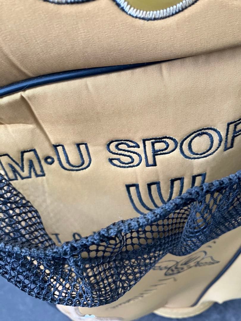 値下げ！MU SPORTS MUスポーツ キャディバッグ ゴルフバッグ