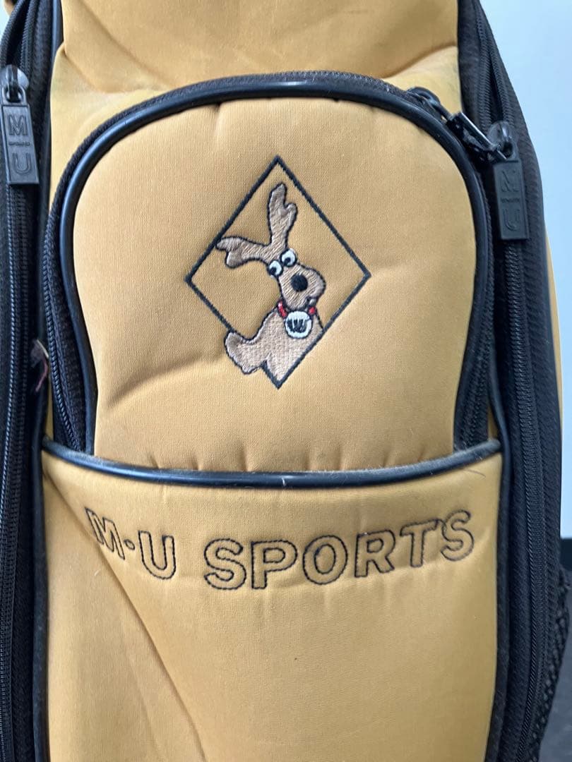 値下げ！MU SPORTS MUスポーツ キャディバッグ ゴルフバッグ