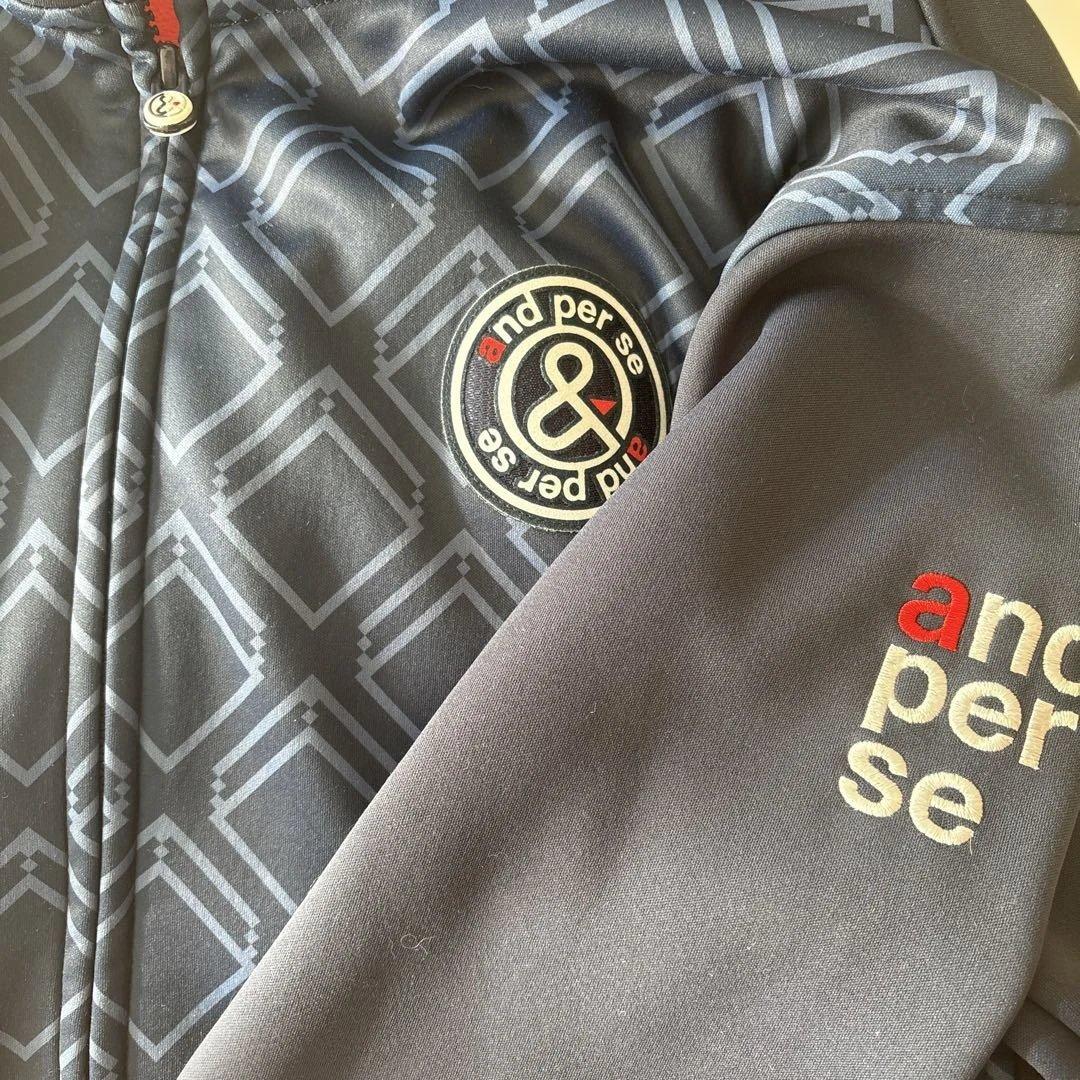 and per se ゴルフ用ネイビー ジャンパー LL