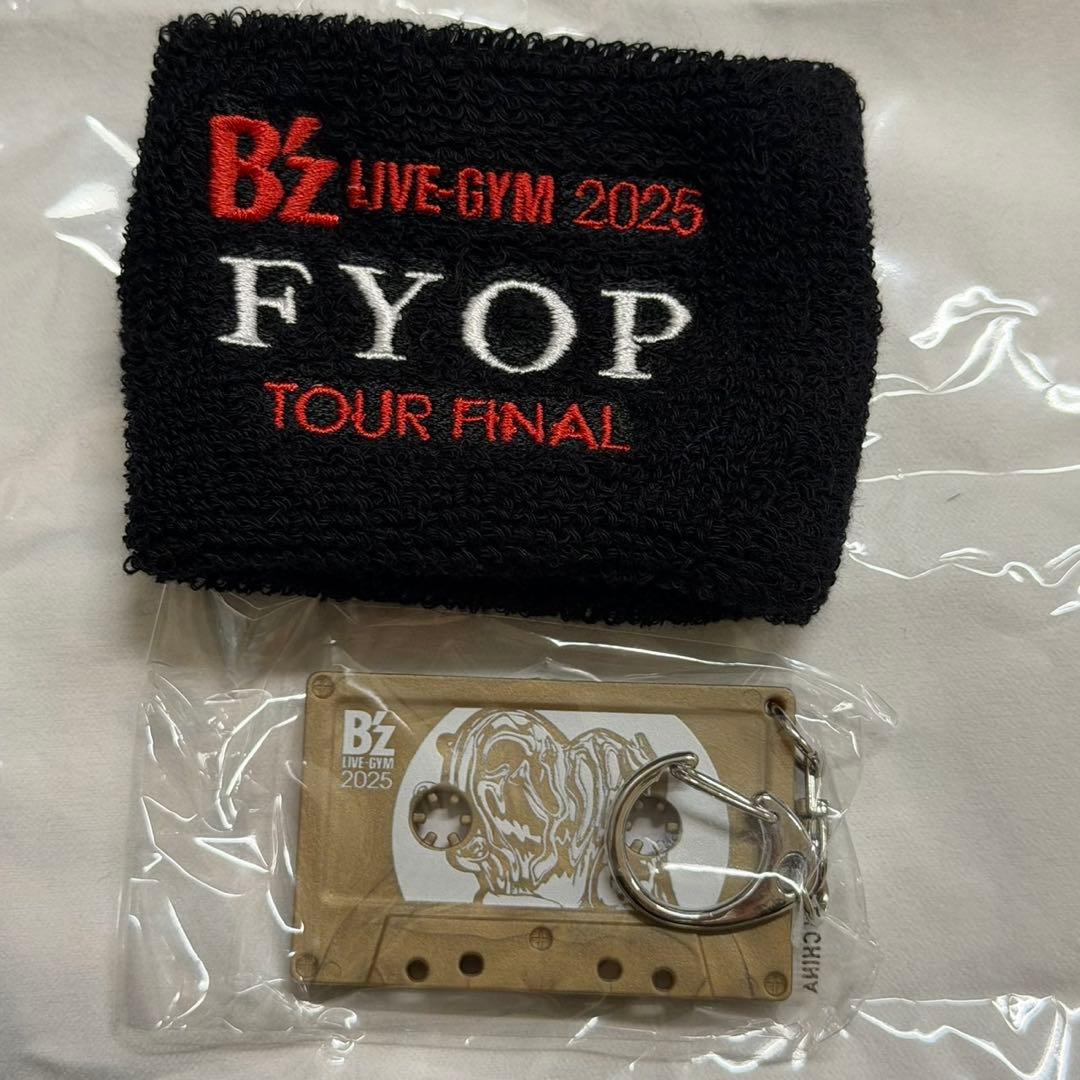 B'z カセットチャーム　リストバンド　2種　ファイナル　大阪　12/21 ②