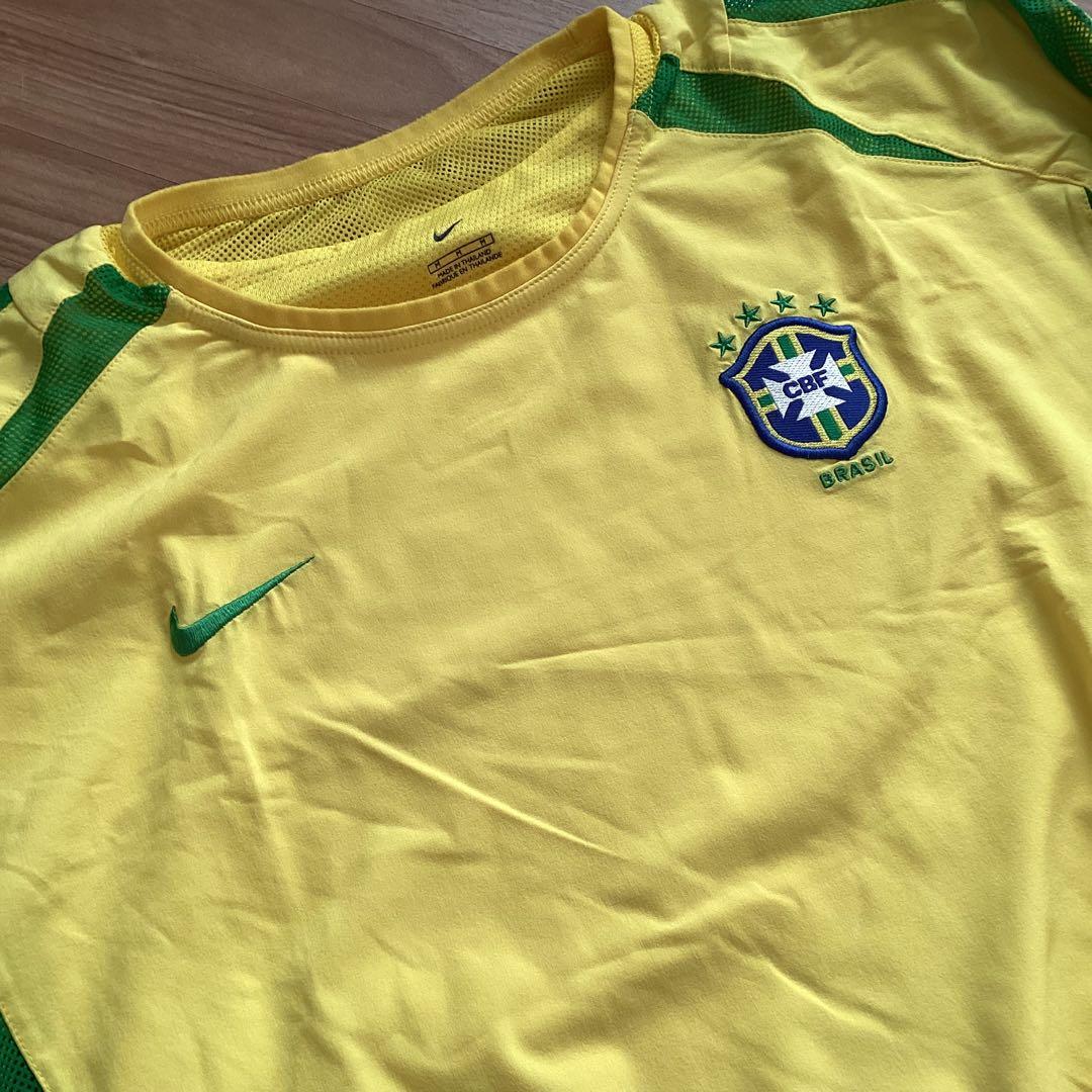 【選手支給モデル ブラジル代表】日韓W杯2002年 ユニ 選手支給モデル 長袖