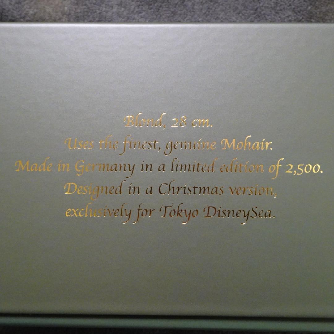 新品 ダッフィー シュタイフ 20周年クリスマスバージョン ディズニー 2021