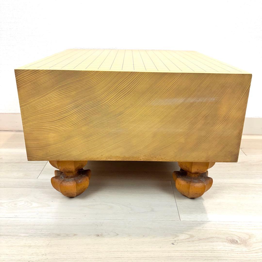 【美品】新榧　天地柾　碁盤蛤碁石号　碁笥セット 高級品　桐箱　碁盤へそ