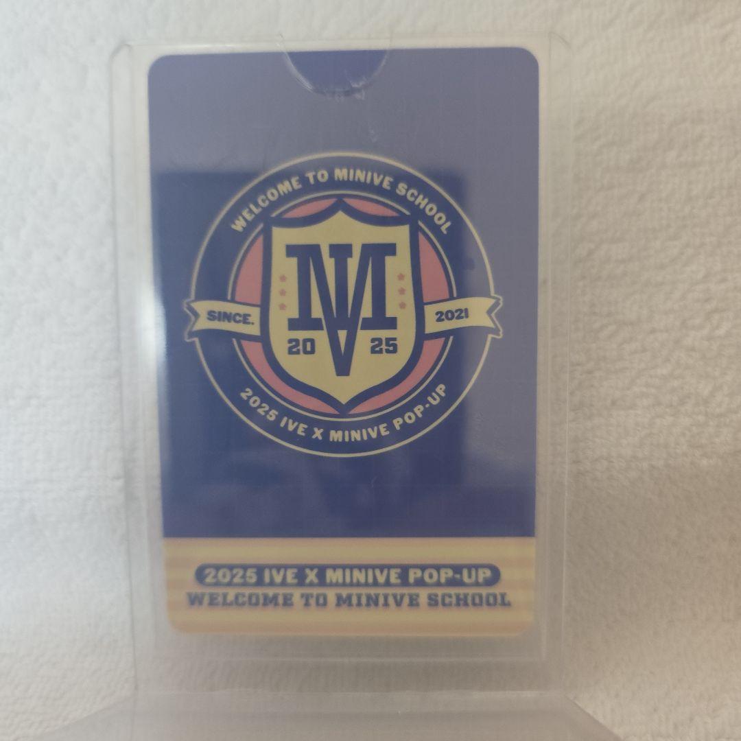 IVE MINIVE ウォニョン popupスクール キーリング トレカ付
