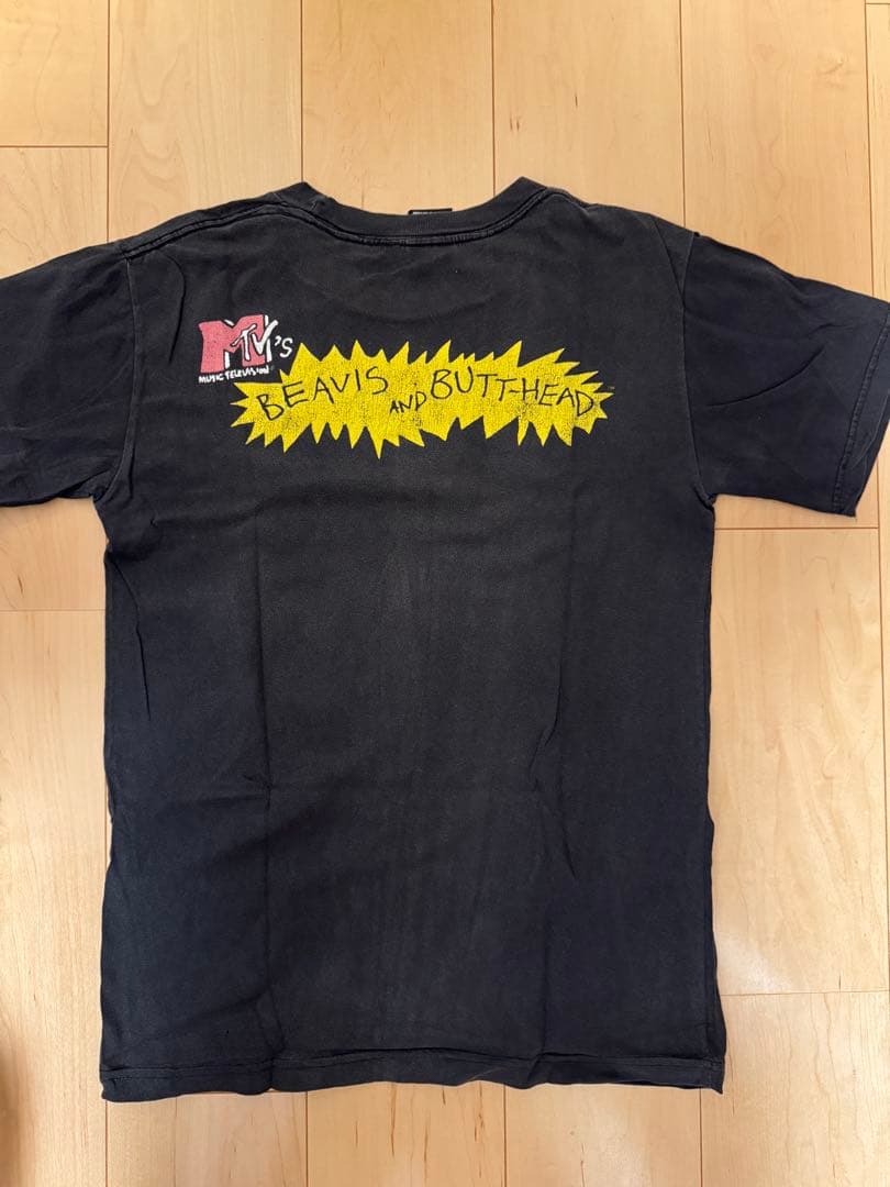 ビンテージ LLICA × ビーバス＆バットヘッド Tシャツ giant