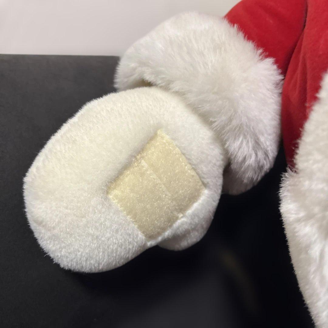 激レア　サンタ　クリスマス　キティ　巨大ぬいぐるみ　花飾り　起床　1998年