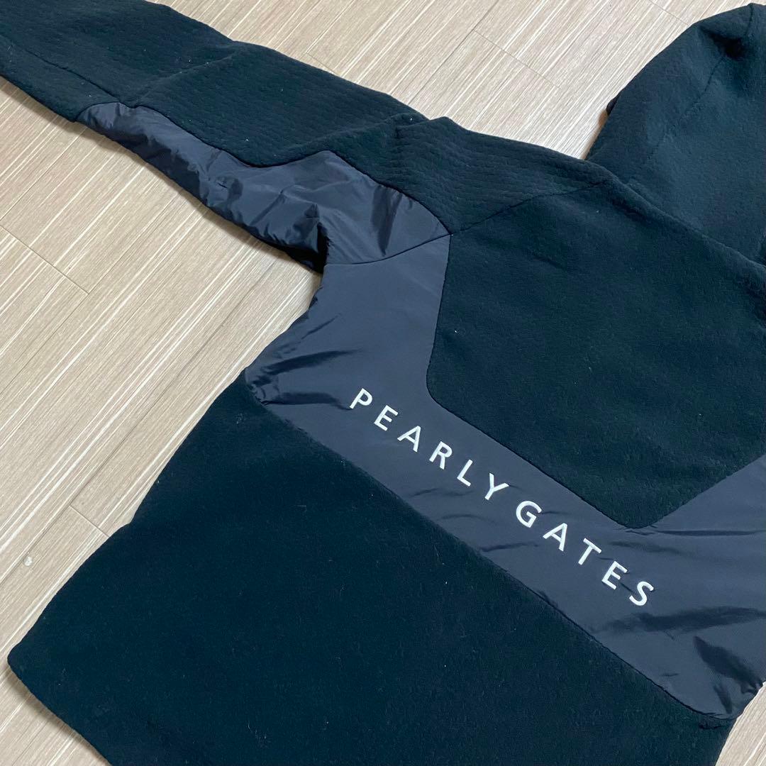 パーリーゲイツ　フリースフーディージャケッ　サイズM